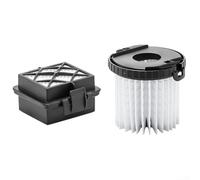 Entgoinggo Kit de filtre de rechange pour aspirateurs Karcher VC 5 avec filtre longue durée et filtre HEPA pour une filtration efficace de la poussière (1 + 1)