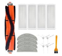 Entgoinggo Kit de pièces de rechange, pour aspirateur Redroad pour G10 et Alpha 3 VXVC25 robot aspirateur comprend des filtres, une brosse principale, des brosses latérales, des serpillères et un
