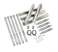 Entgoinggo Kit de remplacement pour barbecue en acier inoxydable 304 pour modèles Charbroil 4 5 brûleurs 463347519 463342119 463347518