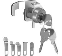 Entgoinggo L-1172C Serrure de boîte aux lettres de rechange avec 3 clés et 5 plaques de verrouillage spécialement conçues pour les boîtes aux lettres C9100 Fournit une protection fiable et sécurisée