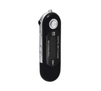 Entgoinggo Lecteur MP3 USB avec écran de 30,5 cm, lecteur audio numérique portable prenant en charge MP3 WMA, batterie rechargeable intégrée pour une lecture de 15 heures (noir)