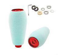 Entgoinggo Lot de 2 boutons de moulinet de pêche pour Daiwa Tatula pour Curado pour métanium Antares Baitcasting Poignée Poignée Poignée EVA Pièces de rechange avec roulements et clé hexagonale (2