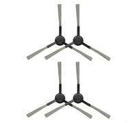 Entgoinggo Lot de 2 paires de brosses latérales de rechange, pour robot de balayage intelligent Karcher RCV 5 Plus, accessoires de nettoyage d'angle en nylon pour atteindre les bords et améliorer les