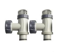 Entgoinggo Lot de 2 valves à piston de piscine Intex 10747 - Pièces essentielles pour un fonctionnement fluide