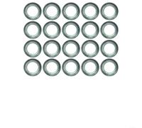 Entgoinggo Lot de 20 joints d'étanchéité d'évier en caoutchouc pour l'élimination des déchets et meubles de salle de bain, haute élasticité, joints de vidange étanches pour éviers de cuisine ou