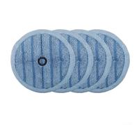 Entgoinggo Lot de 4/10 serpillères de rechange compatibles avec aspirateur sans fil Electrolux UltimateHome 900 et manche UltimateHome 700, chiffons de nettoyage lavables pour sols ZE158 AZE157