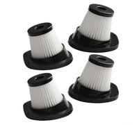 Entgoinggo Lot de 4 filtres lavables et réutilisables, pour aspirateur sans fil VL189 haute efficacité, pour animaux domestiques, fumée, poussière, pièces de rechange faciles à nettoyer