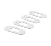 Entgoinggo Lot de 4 joints d'électrode pour chaudière Vaillant Ecotec Pro Plus - Pièce de rechange en fibre compatible avec le kit d'entretien du système de chauffage série 24, 28, 30