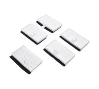 Entgoinggo Lot de 5 filtres d'aspirateur pour robot Liectroux G7 pour Aeno RC4S Evolution Airo ; pièces de rechange haute efficacité pour piéger la poussière et améliorer les performances de nettoyage