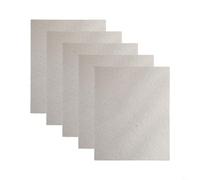 Entgoinggo Lot de 5 housses de guide d'ondes pour Samsung pour LG - Kit de réparation de feuille de mica résistant aux hautes températures - Pièces de rechange pour appareils de cuisson