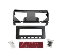 Entgoinggo Panneau de façade stéréo de voiture, pour Mitsubishi L200 et pour Pajero Sport ABS pour tableau de bord, pour mise à niveau de radio de rechange