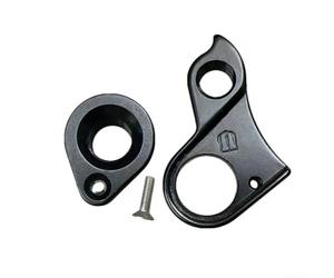 Entgoinggo Patte de dérailleur arrière en alliage d'aluminium CNC - Compatible avec Cube Stereo et VTT hybride 120/140/160 - Noir