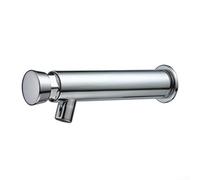 Entgoinggo Robinet mural temporisé avec bouton poussoir à froid à fermeture automatique pour évier de salle de bain avec construction en laiton Raccord standard 1/2" (2 cm)