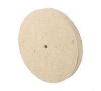 Entgoinggo Roue de polissage en feutre de laine pour Dremel et Bosch disque de polissage haute densité pour métal, acier inoxydable, cuivre, aluminium, finition fine, accessoire