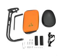 Entgoinggo Sac de selle de scooter électrique avec 10 L de rangement étanche pour Xiaomi M365 Pro 2 1S Max G30 G2 Boîte arrière multifonctionnelle absorbant les chocs pour