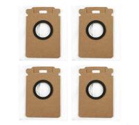 Entgoinggo Sacs à poussière de rechange pour Roborock H50 Ultra, H60 Hub Ultra et H60 Hub Pro, station de vidange automatique de grande capacité (4 pièces)