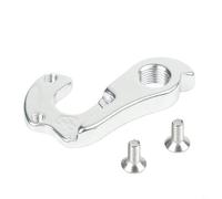 Entgoinggo Support de dérailleur arrière, pour vélos Cube 0 20 50 60 pour vélos en alliage d'aluminium CNC, pièce de rechange argentée, avec boulons, pour Gear Mech