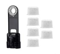 Entgoinggo Support de filtre à eau pour machines à café OfficePRO Elite pour édition spéciale avec filtre à eau au charbon actif en option (6 filtres + support)