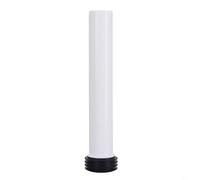 Entgoinggo Tube de chasse d'eau en polypropylène pour réservoir dissimulé, tuyau d'extension de bidet manuel, compatible avec les systèmes muraux Geberit, accessoire moderne de drainage de salle de
