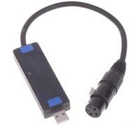 Entgoinggo USB programmable, pour câble de contrôleur d'éclairage, pour scène RDM, pour codage d'adresse, interface de télécommande portable, avec configuration One-Touch, pour professionnel,