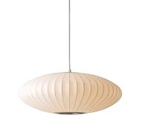 ENTHERONIC Lampes suspendues Modernes et Simples en Forme de Cocon de vers à Soie E27, luminaire Suspendu à tête Unique, luminaire Suspendu réglable de Forme Plate pour îlot de Cuisine