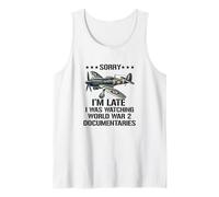 Enthousiaste de la Seconde Guerre Mondiale Histoire de la Seconde Guerre Mondiale Historien documentaire Débardeur