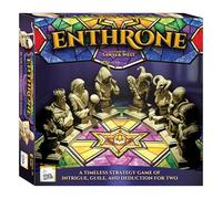 Enthrone - Jeu de stratégie de déduction abstraite pour 2 joueurs par Smirk & Dagger - À partir de 10 ans - Temps de jeu de 20 à 30 minutes
