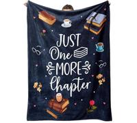 Enthusiasm Couverture pour les amateurs de livres, couverture de lecture pour les amateurs de livres, couverture de lecture pour rat de bibliothèque (130 x 150 cm)