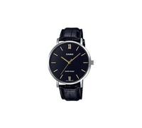 Casio Montre Enticer Lady LTP-VT01L-1B – Quartz analogique, bracelet cuir, 3 ATM