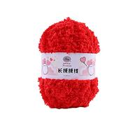 ENticerowts Lot de 10 pelotes de fil à tricoter pour enfant et bébé Rouge