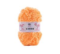 ENticerowts Lot de 10 pelotes de laine à tricoter pour enfants et bébés - Orange Acrylique