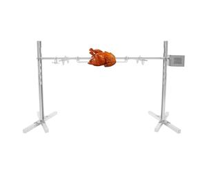 Entièrement Automatique Electrique Grill BBQ Rack, Porte-Barbecue Electrique Extérieur, Rôtissoire Cochon Avec Moteur Réglable, Moteur Inox Rôtissoire Tourne, Pour Diverses Activités Plein Air