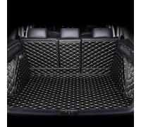 EntièRement Entouré Tapis de Coffre Voiture pour Land Rover Range Rove 5seats 2007-2012, Cuir AntidéRapant ImperméAble à Couverture Plancher Doublure,Normal-C-Black Rice Line