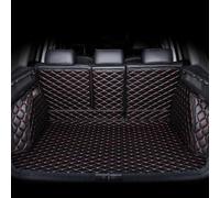 EntièRement Entouré Tapis De Coffre Voiture pour MG ZS 2017-2023 2024 2025, Cuir AntidéRapant ImperméAble à Protection Couverture,B-Black Red Line