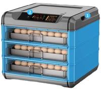 Entièrement Oeufs Éclosoir Automatique 448oeufs, Incubateurs De Poules Contrôle De La Température & Retourneur D’Oeuf Automatique, Incubateur D’Oeufs Oeuf Oiseau Canard Caille, A, 320Eggs