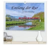 Entlang der Rur im Kreis Heinsberg (hochwertiger Premium Wandkalender 2026 DIN A2 quer), Kunstdruck in Hochglanz: Die Rur, eine unauffällige Schönheit.