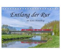 Entlang der Rur im Kreis Heinsberg (Tischkalender 2026 DIN A5 quer), CALVENDO Monatskalender: Die Rur, eine unauffällige Schönheit.