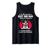 Entlebucher Mountain Dog Best Dog Mom Dogs Lover Mothers Day Débardeur