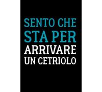 ENTO CHE STA PER ARRIVARE UN CETRIOLO: Sento Che Sta Per Arrivare Un Cetriolo: Quaderno Divertente con Frase Ironica | Taccuino per Appunti | Idea ... dell'Umorismo | 6 x 9 Pollici | 110 Pagine