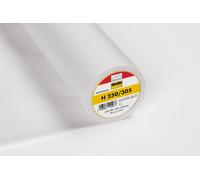 Entoilage Thermocollant H250 Vlieseline, Ferme, 25 M - Att 10 - Blanc