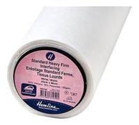 Entoilage thermocollant standard lourd et ferme HN105 - 65 g/m² Blanc - Vendu au mètre | Hemline(...) - Blanc