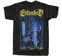 Entombed Left Hand Path Death Metal Music T Shirt Mens Unisex Tees Black L