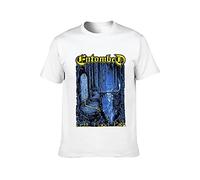 Entombed Left Hand Path T-Shirt Shirt Graphic Mens Basic Short Sleeve Cotton Casual Tee White XXL