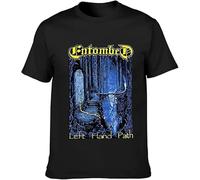 Entombed Left Hand Path T-Shirt Unisex Shirt Graphic Mens Basic Short Sleeve Cotton Casual Tee
