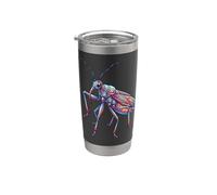 Entomologie d'insecte assassin Bug Prédateur Gobelet isotherme en acier inoxydable double paroi
