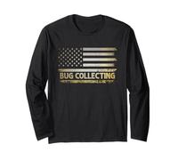 Entomologie entomologiste de Collecte d'insectes Drapeau américain Manche Longue