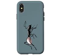 Entomologiste de formicarium sur Le thème des Fourmis Coque pour iPhone X/XS