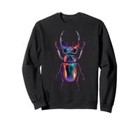 Entomologiste entomologie colorée et vibrante de Coccinelle Sweatshirt
