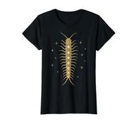 Entomologiste Entomologie Insectes Entomologie Centipede Whimsy Insectes Bugs T-Shirt Graphique avec Valeur, Femme, Noir, L