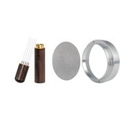 Entonnoir à avec fixations magnétiques sécurisées, adapté à la plupart des machines, anneaux à café de 51 mm, 53 mm, 58 mm, canal à café à dégagement rapide